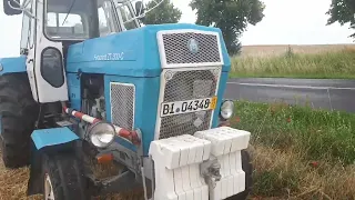 Fortschritt ZT 300 mit B551 bei der Arbeit  Teil 1