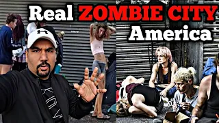 The City of ZOMBIE Dangerous 🚷Night Life America 🇺🇸