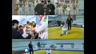 Сегодня в Центарое прошел традиционный турнир по дзюдо в честь Хамзата Кадырова.