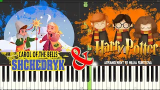 Hedwig’s Theme & Carol Of The Bells | Shchedryk | Щедрик | Harry Potter | Piano Tutorial