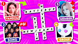 MULTIFANDOM PT.5 | KPOP CROSSWORD QUIZ GAMES