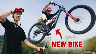 URBAN MTB with my NEW BIKE // Gabriel Wibmer