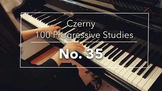 ツェルニー100番練習曲 35番 ( Czerny op.139, No.35, from 100 Progressive Studies )