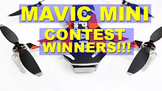 WINNERS announced for the Contest - Win two DJI Mavic Mini Drones