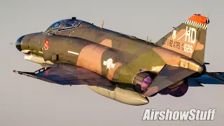 USAF F-4 Phantom II Twilight Demonstration - EAA AirVenture Oshkosh 2015