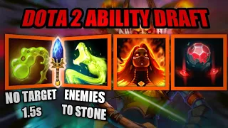 (Dota 2 Ability Draft) - INSANE COMBO!!![Viscous nasal goo + Feiry soul + Mystic snake + Stone gaze]