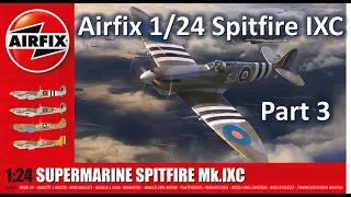 Airfix 1:24 Spitfire Mk IXc New Kit: Build Episode 03 ASMR