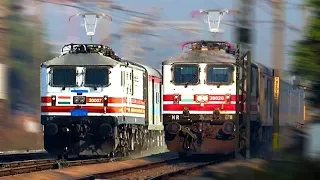 Gatimaan Express Full Speed 160 kmph compilation | Indian Semi High Speed Train