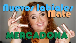 Nuevos LABIALES MATE Deliplus (Mercadona) || lineal fijo