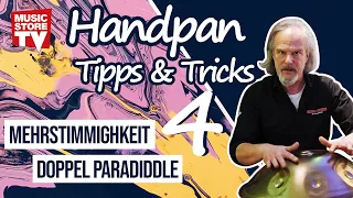 Handpan für Anfänger #4 | Mehrstimmigkeit - Doppel Paradiddle | MUSIC STORE