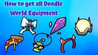 How to Get ALL Equipment in Doodle World.