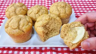 SUBSTITUA O PÃO! Só 4 INGREDIENTES, SEM TRIGO e Menos Carboidratos! Delícia Fácil, Rápida e Saudável