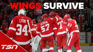 Red Wings complete epic comeback to keep playoff hopes alive