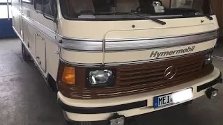 Restaurierung eines 30 Jahre alten Hymer S 665 Barversion