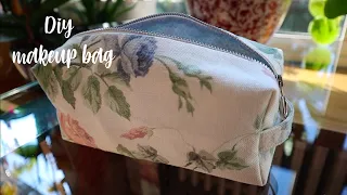 DIY Makeup Bag/Zipper Box Pouch