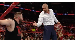 WWE RAW 8/29/16 Full Show Review KEVIN OWENS WINS THE UNIVERSAL TITLE vs REIGNS & ROLLINS TRIPLE H