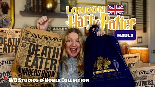 Harry Potter London Shopping HAUL | Warner Bros Tour & Noble Collection