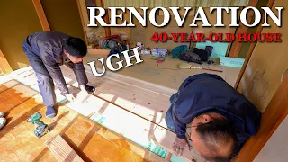 Carpenter’s Renovation | Replacing Tatami-mats with Planks Created Much More Warmth in the Room!