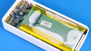 Inside the Fatty Power Bank -- Bloated Lithium Battery | How to Fix?