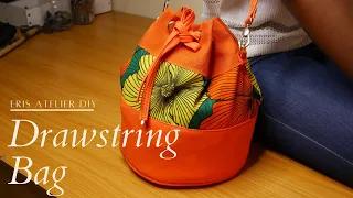 DIY EASY DRAWSTRING BAG | Eris Atelier