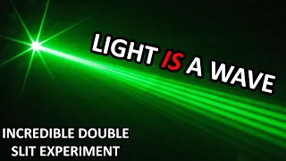 This Double Slit Experiment PROVES Light is a WAVE