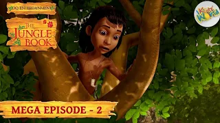 Jungle Book Hindi Kahaniya | Mega Episode - 2 | Animated_Cartoon Series |"kidz-World"|