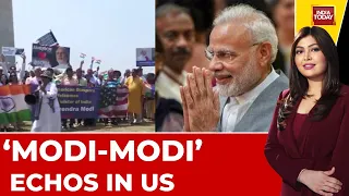 PM Modi US Visit: Indian-Americans Gear Up To Welcome PM Modi On State Visit, Chants 'Modi-Modi'