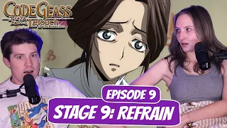 Kallen's Tragic Past | Code Geass Newlyweds Reaction | Ep 9, “Stage 9: Refrain”