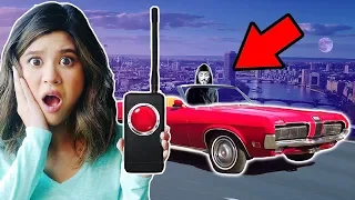 SPY GADGET from HACKER GIRL CONTROLLED CAR CHASE (solving clues to blackout doomsday announcement)