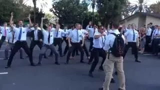 LDS Missionaries do the Haka