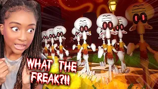 SQUIDWARD?!! ...this is a NIGHTMARE!! | Nightmare in Squidville