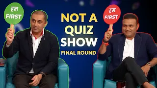 Cricbuzz Live Quiz: Hum First | Final Round | ft. Virender Sehwag & Rohan Gavaskar