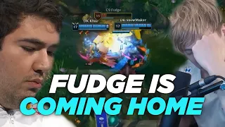 LS | FUDGE IS COMING HOME EARLY! | DK vs C9 Groups