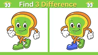 FIND 3 DIFFERENCE IN 30 SECONDS |🔥 BRAIN TEASER YOUTUBE GAMES | FIND THE DIFFERENCE BETWEEN