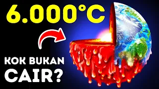 Suhu Perut Bumi Sengebul Matahari, tapi Kenapa Permukaannya Tidak Meleleh?