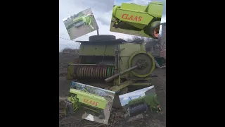 Claas markant 50 ремонт и полное восстановление ! Регулировка вязального аппарат пресс подборщика