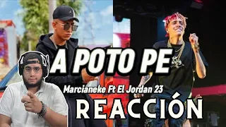 (REACCIÓN) Marcianeke, El Jordan 23 - A POTO PE (Video Oficial)