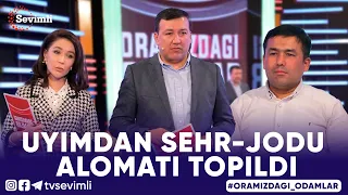 ORAMIZDAGI ODAMLAR -UYIMDAN SEHR-JODU ALOMATI TOPILDI