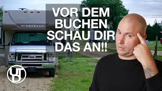 Wohnmobil Urlaub USA - Vor dem Buchen schau dir das an // Und Tschuess Deutschland