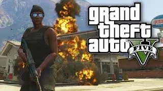 GTA 5 Online Let's Play - MACHINE GUN KEVIN (GTA V Online)