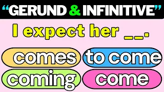 Gerund and Infinitive Challenge: Test Your Language Skills || Can You Score 35/35? || Part 8