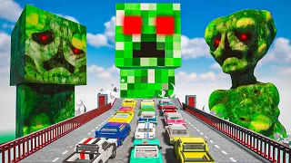 CARROS vs CREEPER do MAL no Teardown Mods