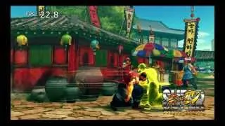 Super Street Fighter 4 Max Settings Benchmark