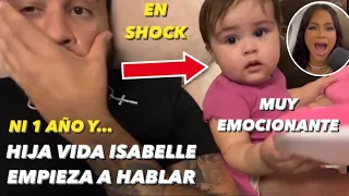 Vida Isabelle Empieza a Hablar En Shock Natti Natasha y Raphy Pina Con Su Hija. Muy Emocionante 😱