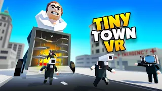 BUZZBLADE EXECUTIONER Grinds and Destroys Cameraman! - Tiny Town VR