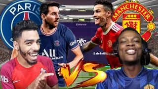 PSG vs MANCHESTER UNITED 🔥 9AL Games VS Mackie Pes HD 🔥 EFootball pes 21 mobile