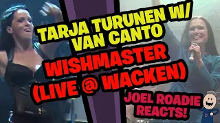 Tarja Turunen w/ Van Canto | Wishmaster (Nightwish) LIVE @Wacken - Roadie Reacts