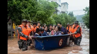Worst Flood in 40 Years Yangtze Flood Hits Chongqing, China