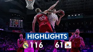 RESUMEN | Real Madrid 116-61 Fuenlabrada | Semifinal Supercopa