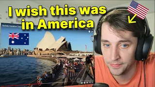 American reacts to Sydney, Australia
